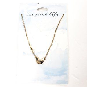 Inspired Life Womens Fortune Cookie Necklace